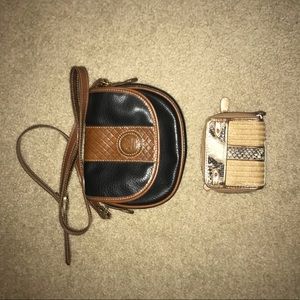 Cross Body Purse w/ Wallet Duo